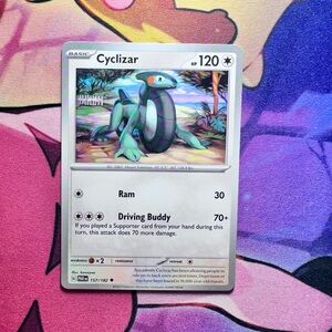 cyclizar (157/182) - uncommon — pokémon: paradox rift